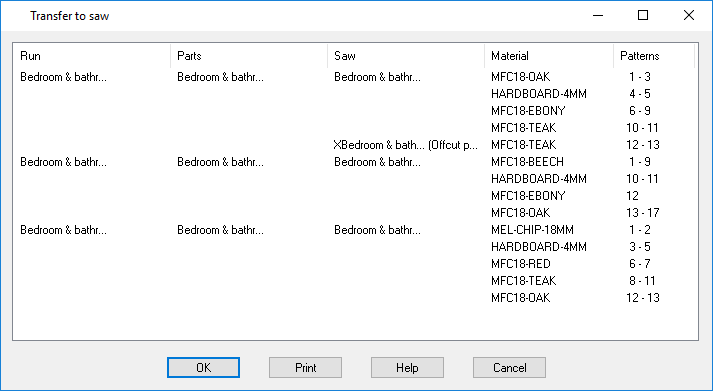 Transfer via Pattern exchange files - Overview